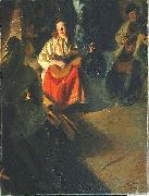Anders Zorn A Musical Family, oil painting reproduction